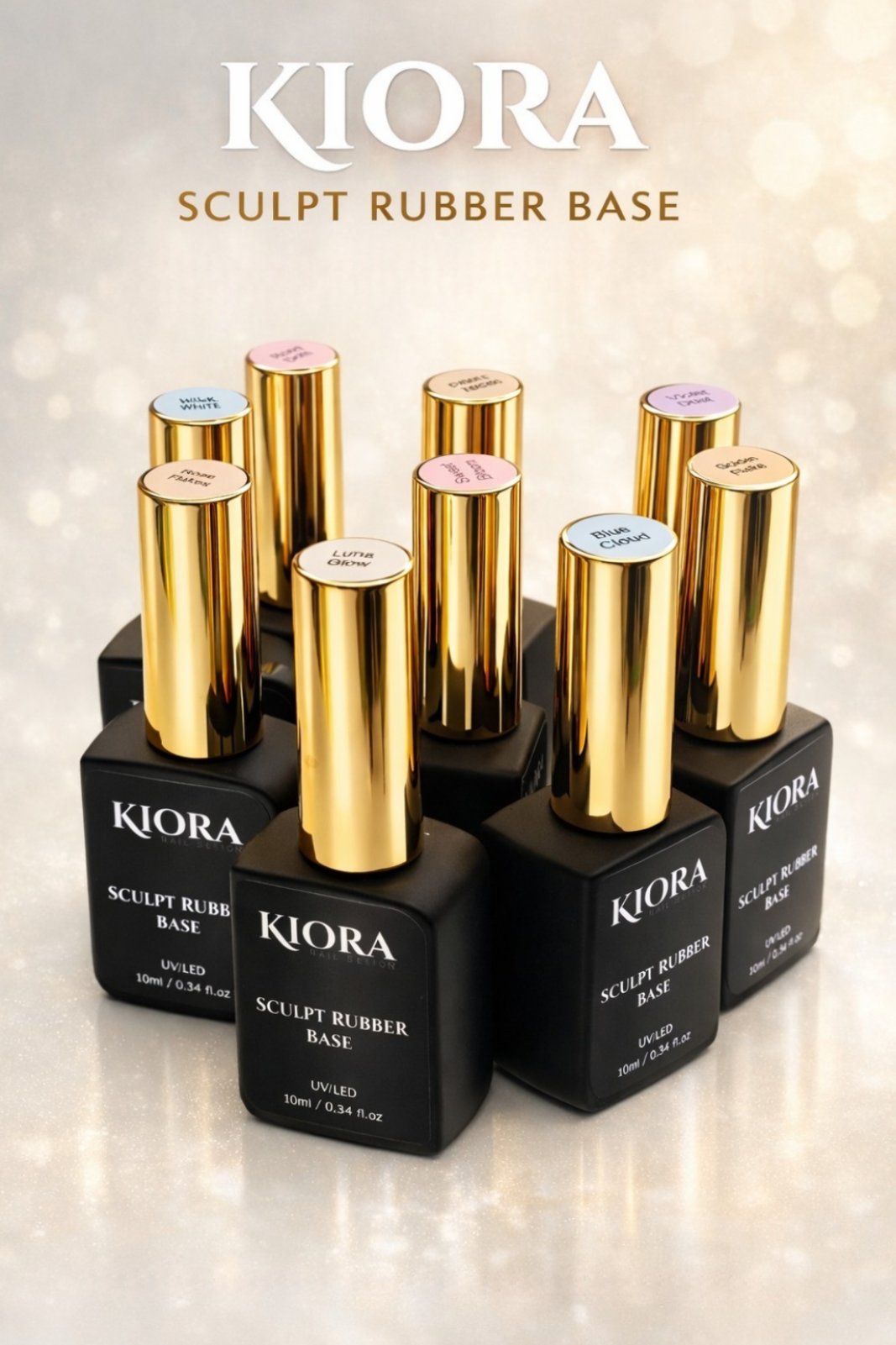 Shimmer & Effect Collection - Rubber base