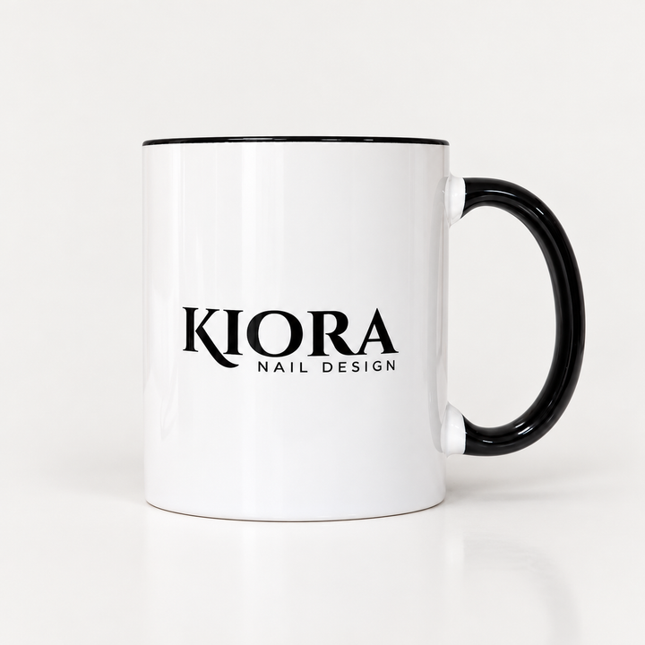 Kiora – Brendirana Keramička Šolja (bijelo -crna)