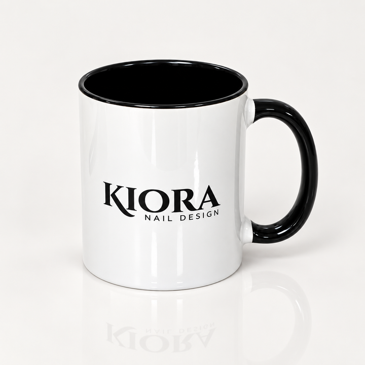 Kiora – Brendirana Keramička Šolja (bijelo -crna)