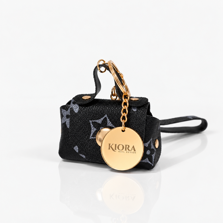 KIORA Signature Gold Keycharm & Bag