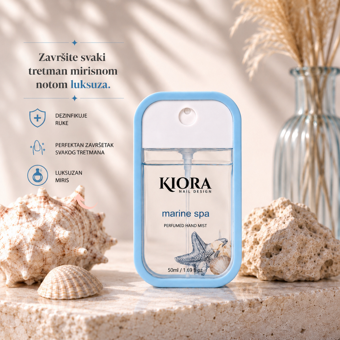 KIORA Perfumed Hand Mist – Marine Spa | 50 ml